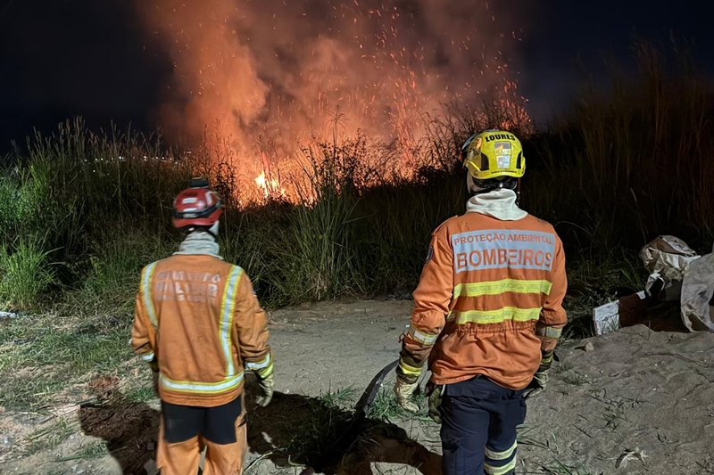 Clima seco de inverno aumenta risco de incêndios em áreas rurais