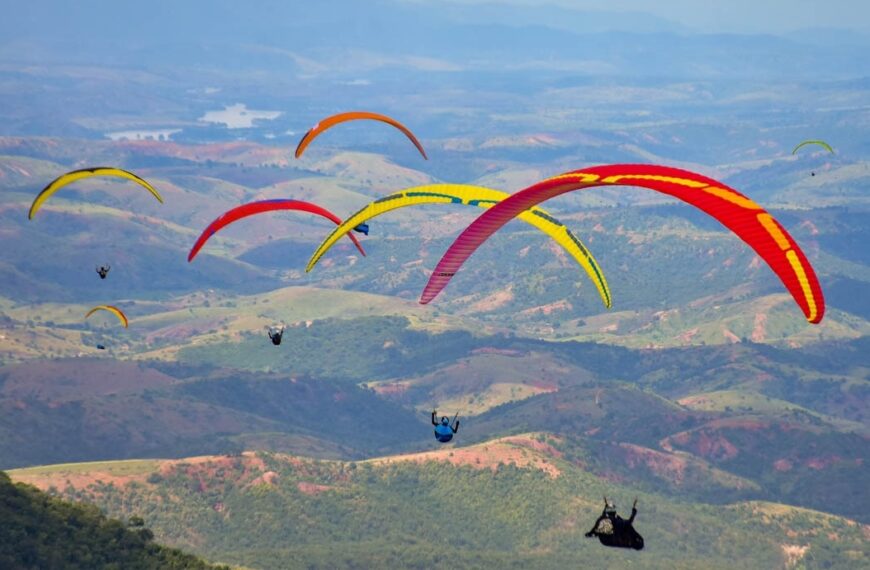 Leopoldina vai sediar etapa do Campeonato Mineiro de parapente