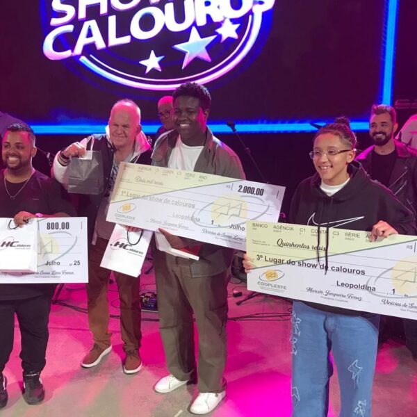 Leopoldinense Samuel Domingues é primeiro colocado no Show de Calouros da Expoleo 2025