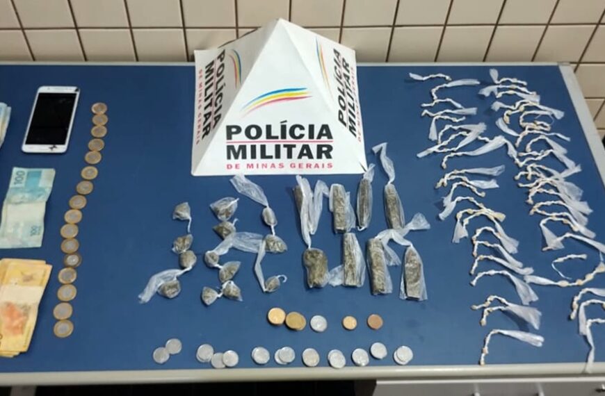 Homem é preso em Leopoldina com 190 pedras de crack no Limoeiro