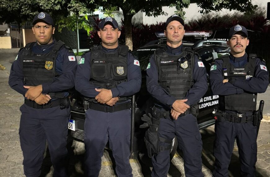 Filho é preso pela GCM após agredir e ameaçar pai de 58 anos na Cohab Velha em Leopoldina