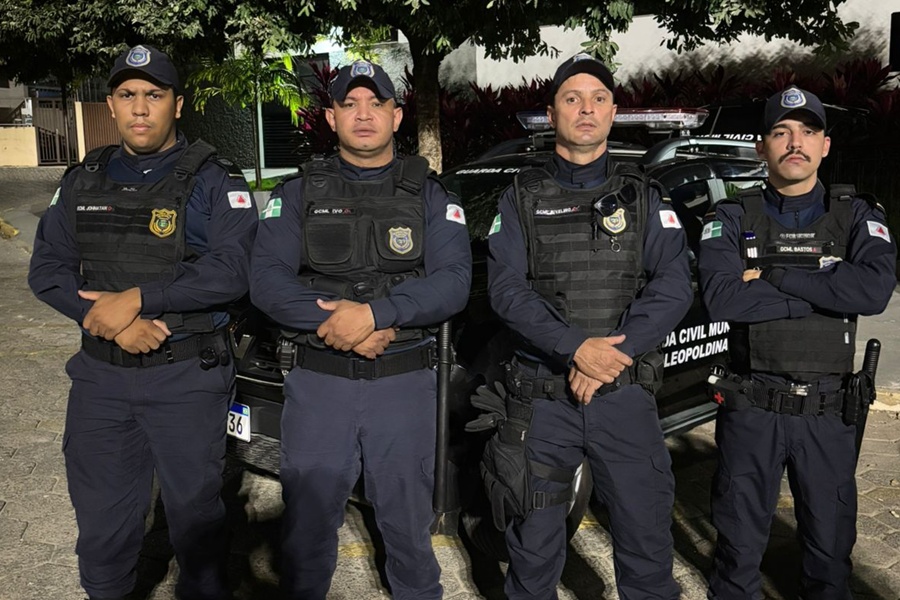 Filho é preso pela GCM após agredir e ameaçar pai de 58 anos na Cohab Velha em Leopoldina