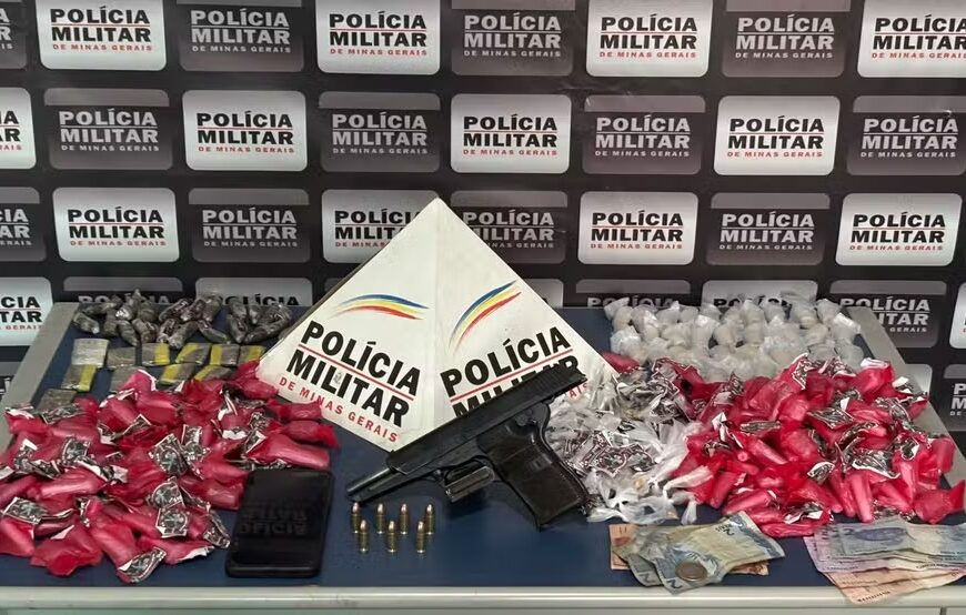 Suspeito de aliciar menores para o tráfico é preso pela PM em Além Paraíba
