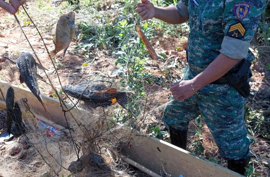 Fiscalização intensifica combate à pesca ilegal em Muriaé