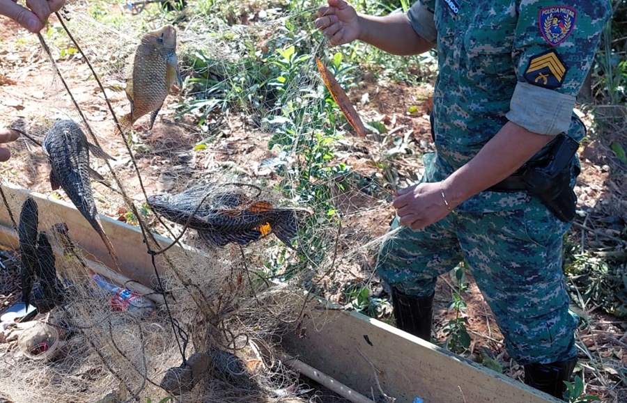 Fiscalização intensifica combate à pesca ilegal em Muriaé