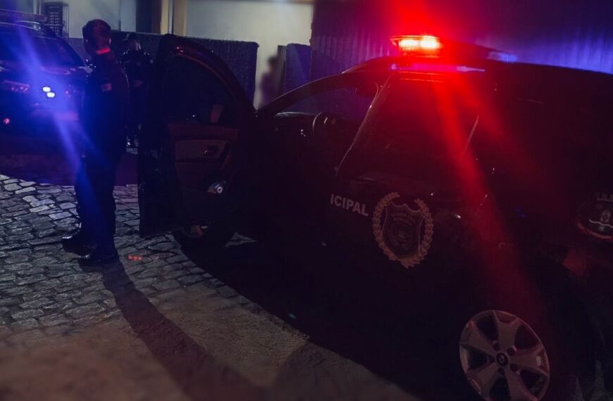 Neto agride e ameaça avó de 68 anos e acaba preso pela Guarda Civil Municipal