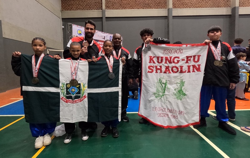 Equipe da Academia leopoldinense ‘Tang Lang Quan’ é destaque no 31º Campeonato Mineiro de Kung Fu