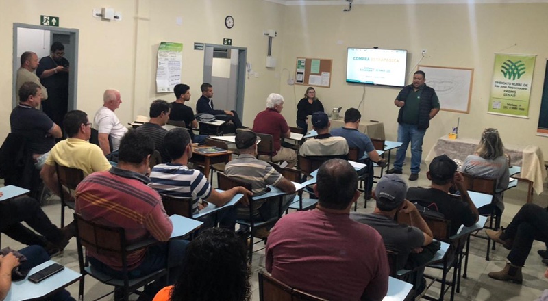 Produtores rurais da região se mobilizam para realizar compras coletivas