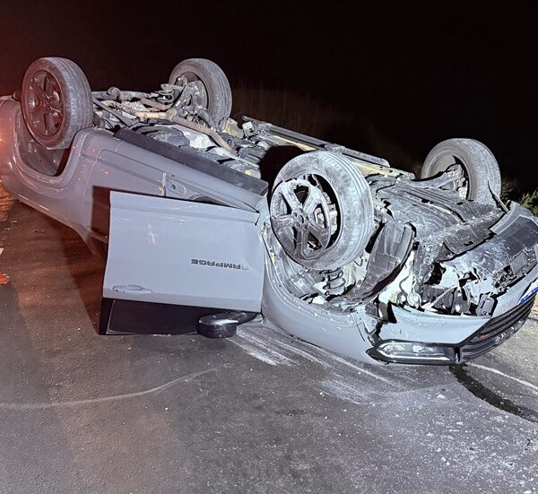 Crianças que usavam cadeirinha saíram ilesas de acidente na Serra da Vileta em Leopoldina