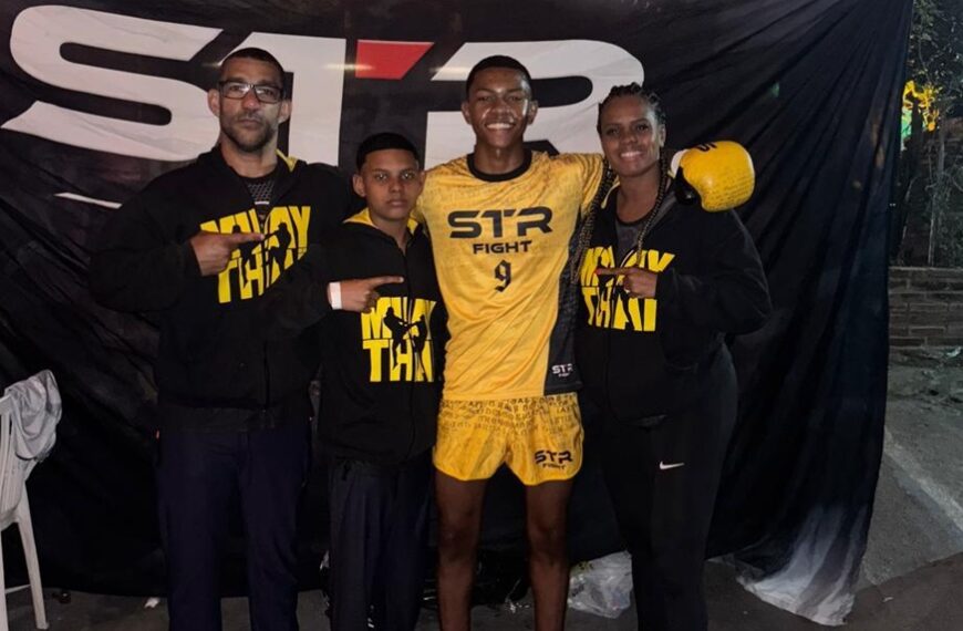 Atleta leopoldinense de Muay Thai se sagra campeão de evento em Belo Horizonte