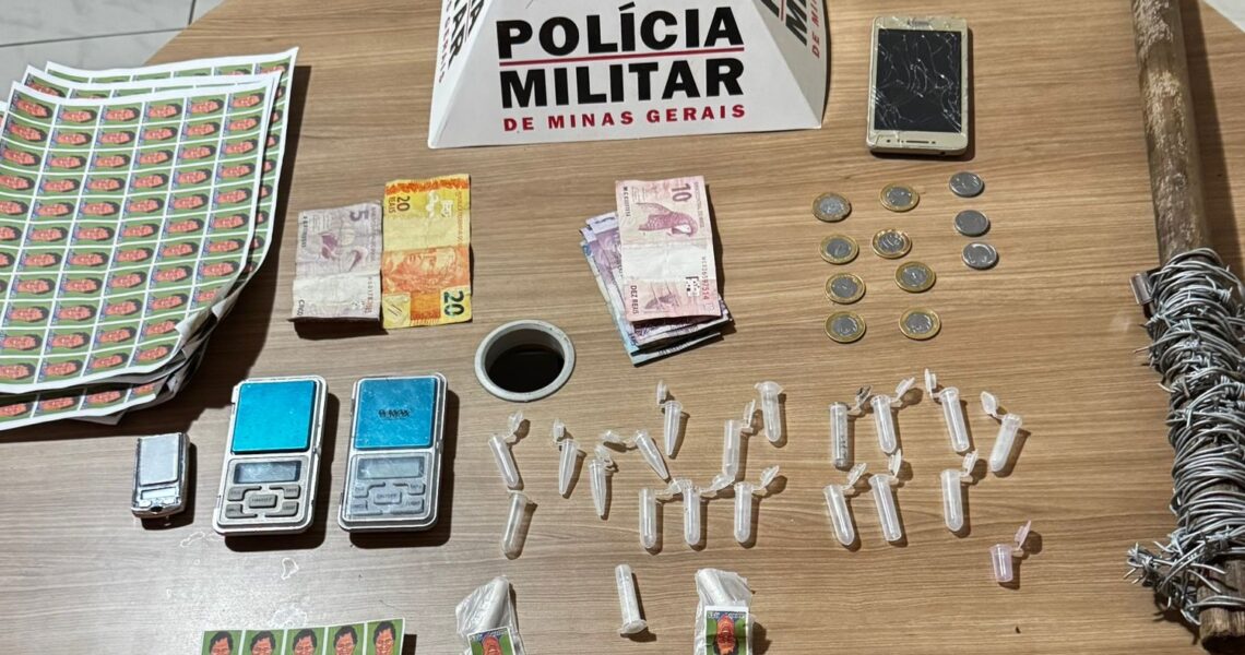 Denúncia de maus-tratos a animais termina com um preso e droga apreendida pela PM em Recreio