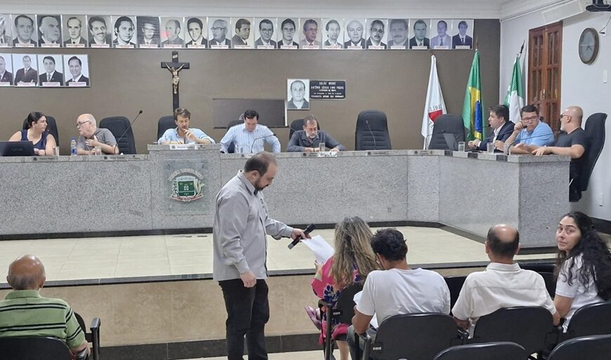 Câmara Municipal de Leopoldina realizou audiência pública sobre meio ambiente