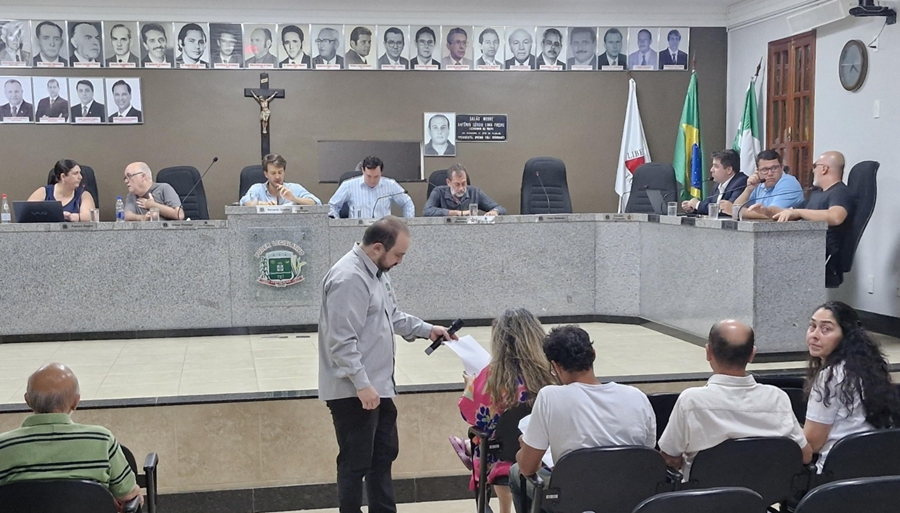 Câmara Municipal de Leopoldina realizou audiência pública sobre meio ambiente