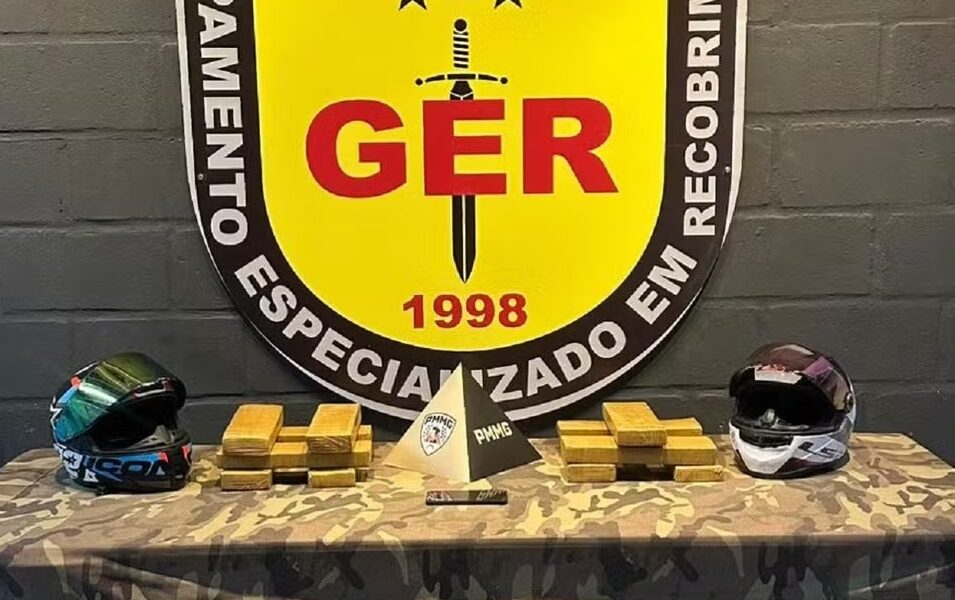 Dupla que levava 11 kg de maconha para Leopoldina é presa pela PM em JF