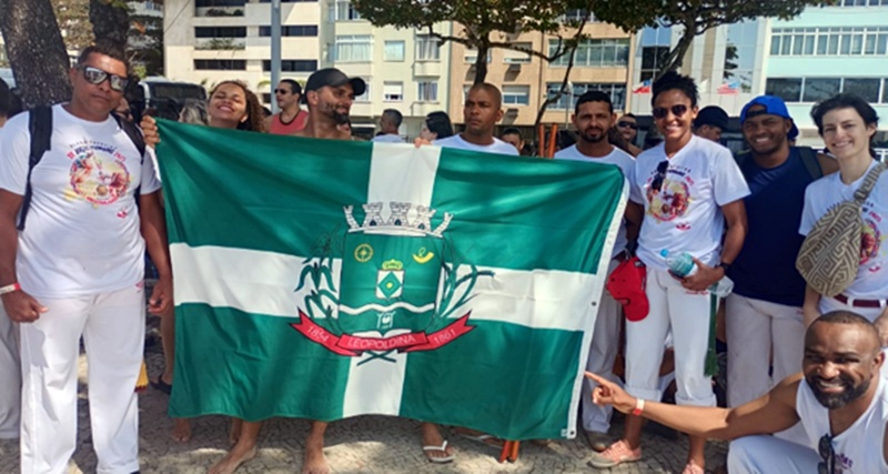 Capoeiristas de Leopoldina participam dos Jogos Mundiais Abadá Capoeira 2025 no Rio