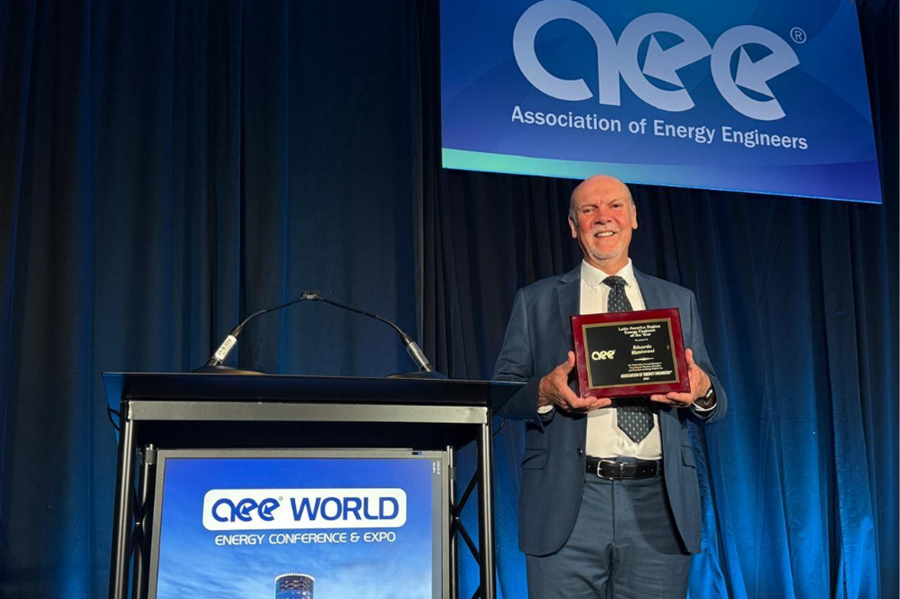 Orgulho da nossa terra: Eduardo Mantovani é eleito Engenheiro de Energia do Ano na América Latina
