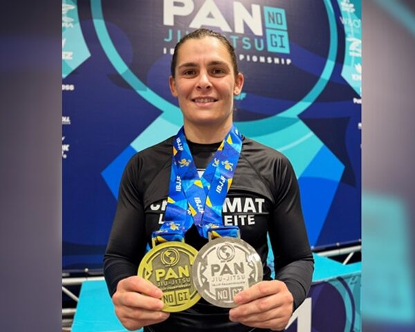 Atleta leopoldinense conquista vice-campeonato no Pan No-Gi de Jiu-Jitsu em Nova York