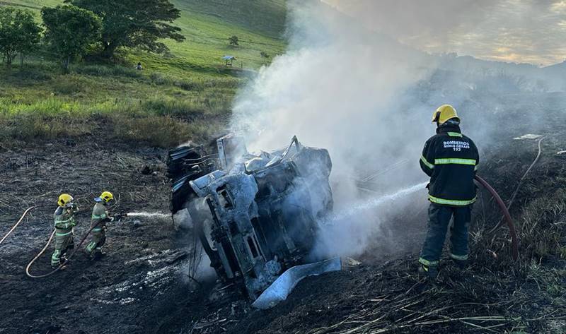 Justiça nega pedido de indenização a família de motorista morto em acidente na BR-116 em Leopoldina