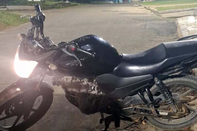 Motocicleta furtada na Rua das Flores é localizada em Piacatuba