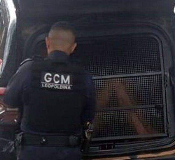 Gestante é ameaçada por familiar e autor acaba preso pela GCM em Leopoldina