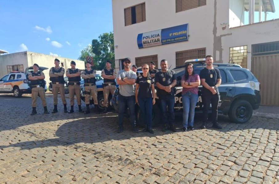 Homem é preso em operação conjunta da PM e Polícia Civil por tráfico de drogas em Argirita