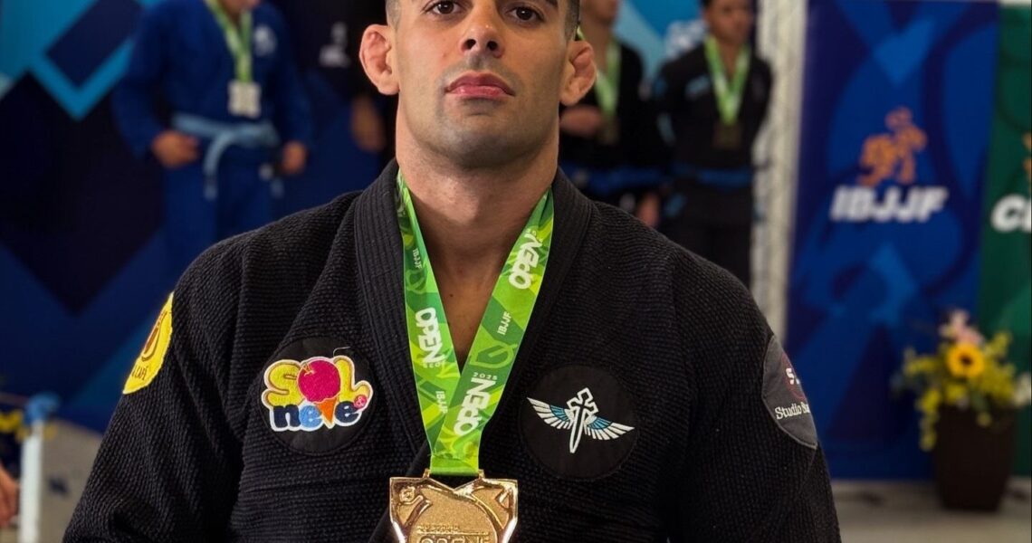 Júnior Cruz conquista ouro em duas competições e lidera equipe Cruz Jiu-Jitsu em nova série de conquistas