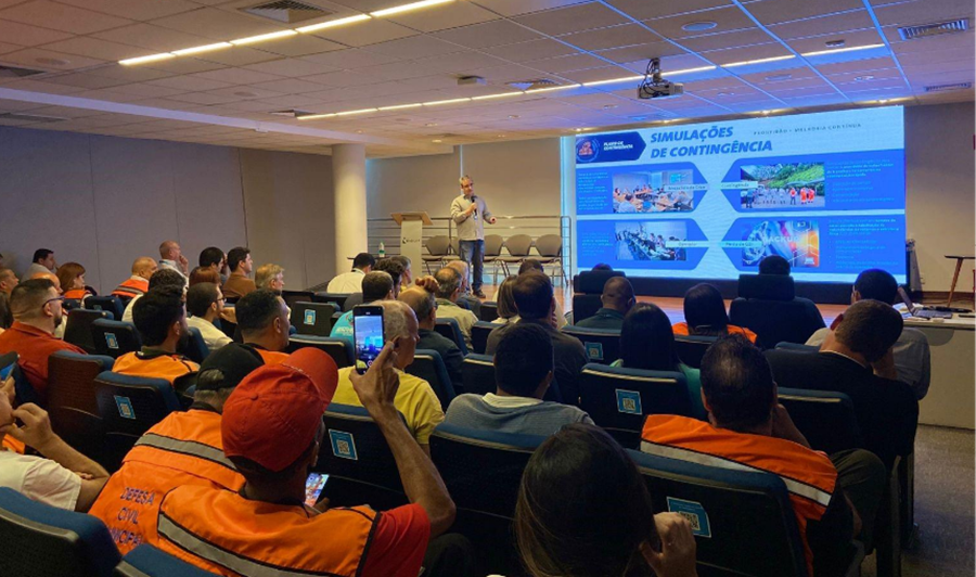 Cataguases sedia seminário sobre atuação integrada em eventos climáticos severos