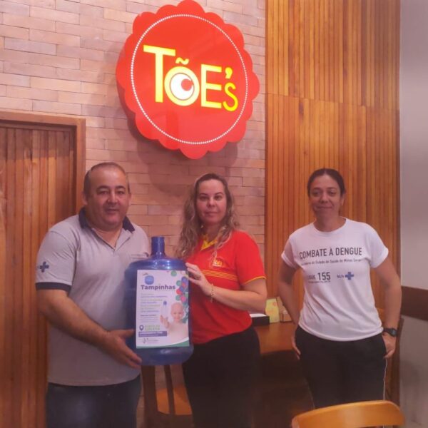 Projeto em Leopoldina recolhe tampinhas plásticas para apoiar Hospital do Câncer e combater a dengue