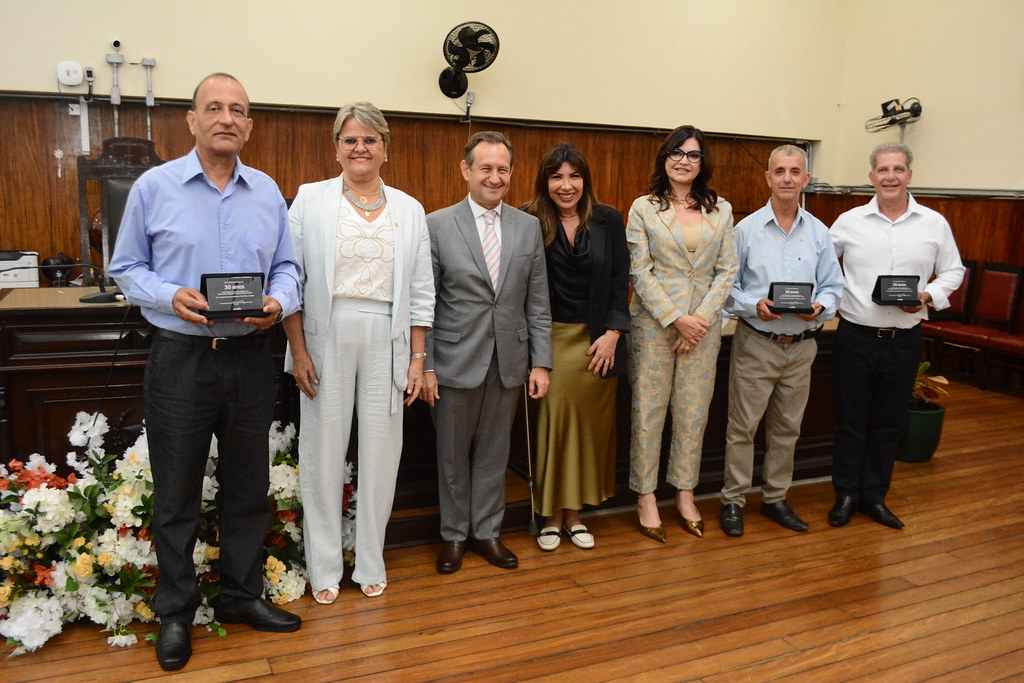 Servidores da Comarca de Leopoldina são homenageados pelo TJMG em Juiz de Fora