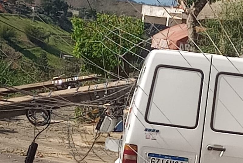 Energisa informa que já restabeleceu energia para 85% dos clientes afetados pelo temporal em Leopoldina