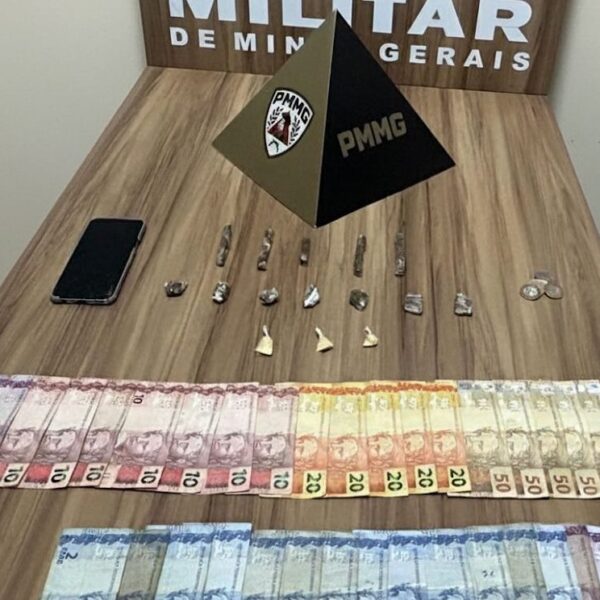 Adolescente de 14 anos é apreendido por suspeita de tráfico de drogas em Muriaé