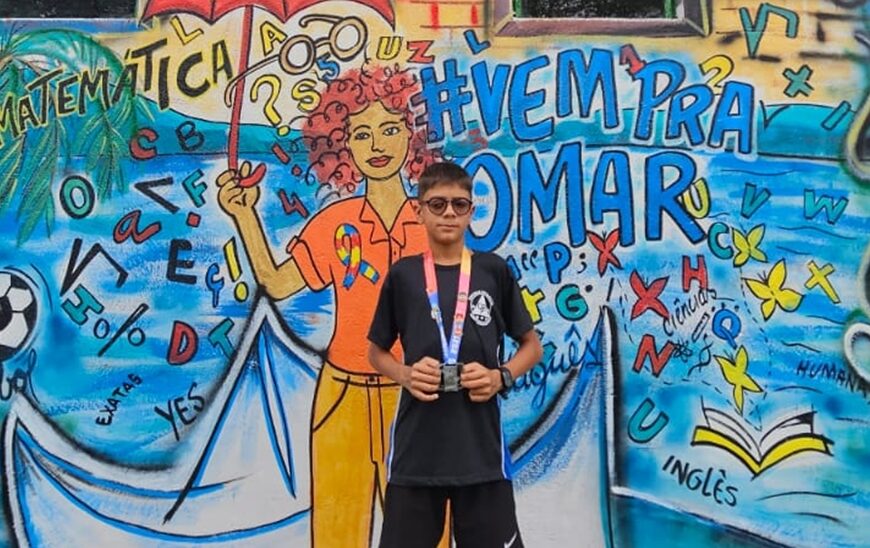 Superação e talento: estudante de Leopoldina sobe ao pódio nas Paralimpíadas Escolares em São Paulo