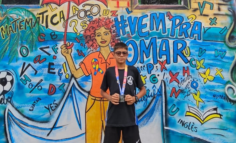 Superação e talento: estudante de Leopoldina sobe ao pódio nas Paralimpíadas Escolares em São Paulo