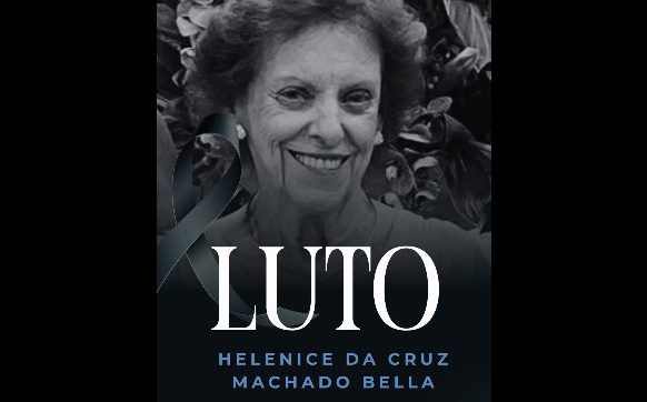 Conservatório de Leopoldina lamenta o falecimento de sua primeira diretora, Helenice da Cruz Machado Bella