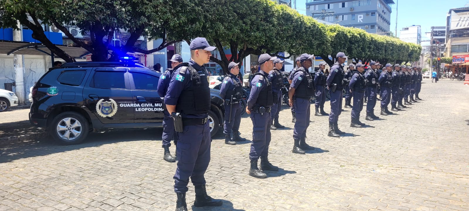 Operação Natal Seguro em Leopoldina é iniciada para coibir crimes e reforçar segurança no fim de ano