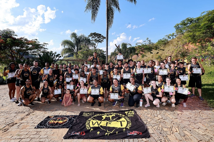 Academia Winner Fight Team realiza graduação e celebra evolução dos alunos em Leopoldina