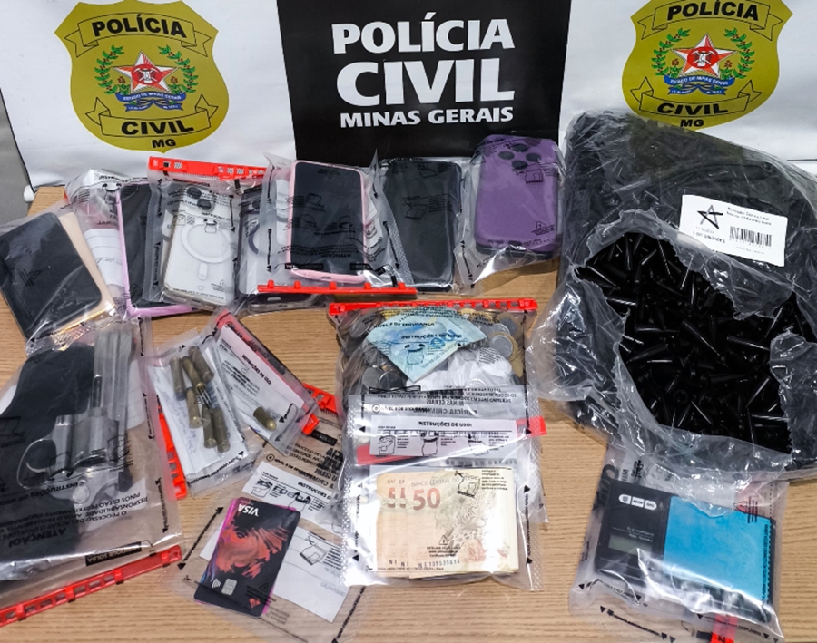 Suspeito de roubar lotérica é preso pela Polícia Civil em Leopoldina