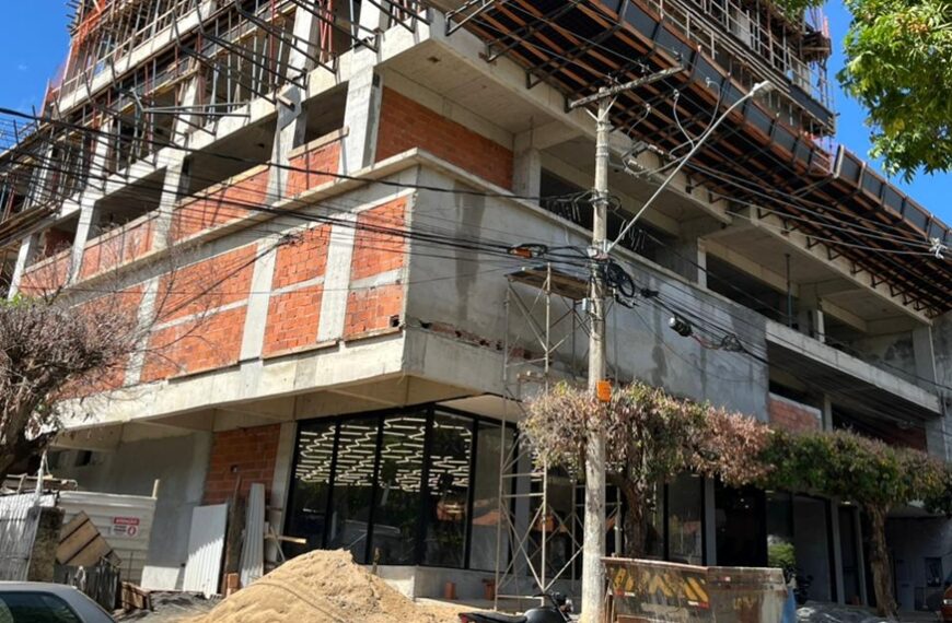 Vigia de obra morre após queda em construção na região central de Leopoldina