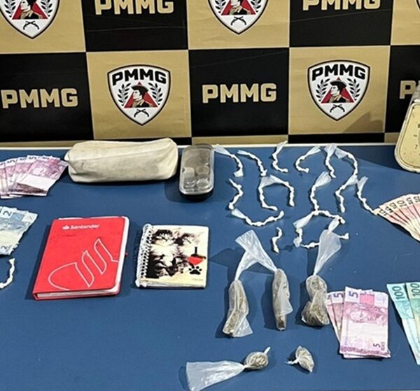PM desarticula ponto de tráfico e prende três pessoas em Leopoldina