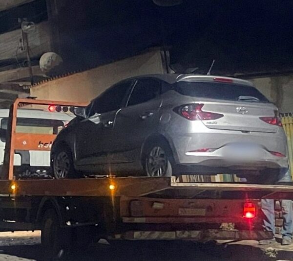 Motorista de aplicativo tem carro roubado durante corrida e autor é preso em Leopoldina