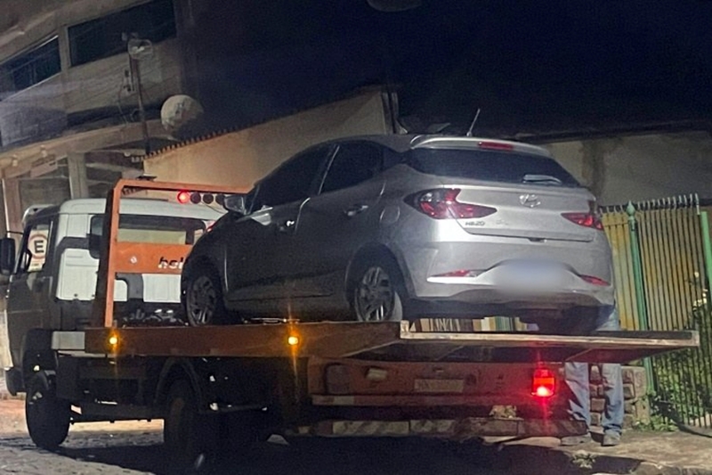 Motorista de aplicativo tem carro roubado durante corrida e autor é preso em Leopoldina