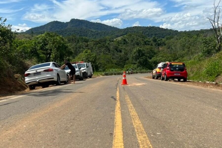 Motociclista morre após grave acidente na estrada entre Laranjal e Palma na véspera do Ano Novo