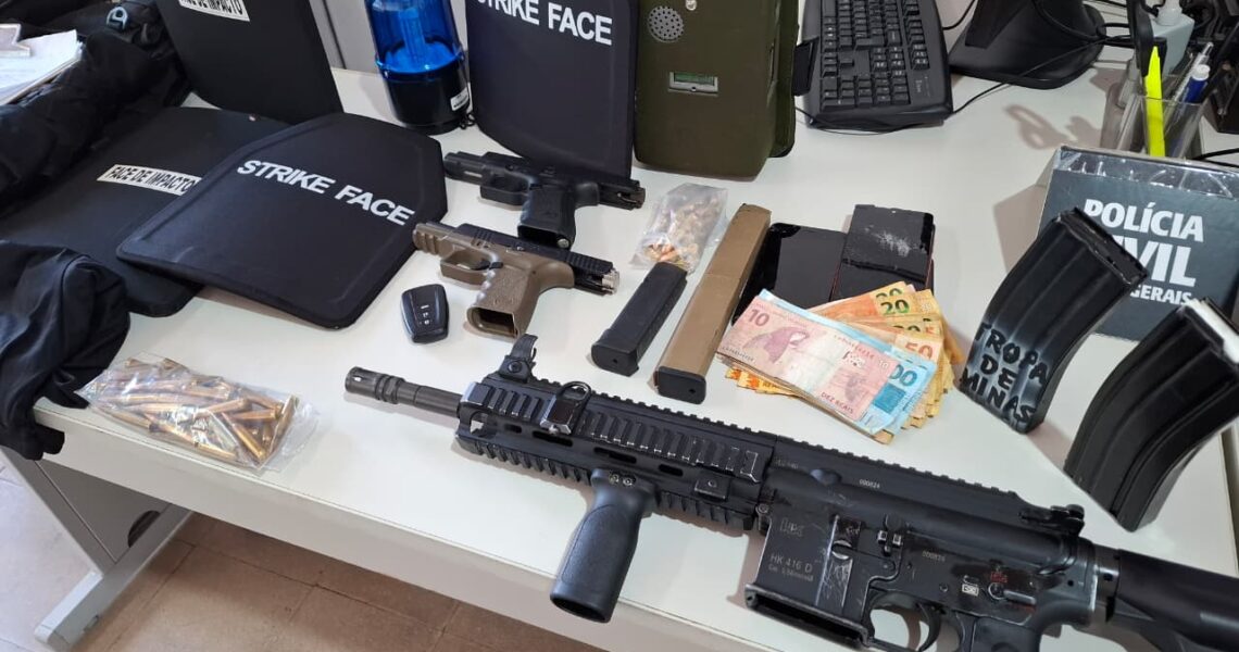 Cinco suspeitos ligados ao Comando Vermelho são presos após pedreiro ser morto com tiro de fuzil em JF