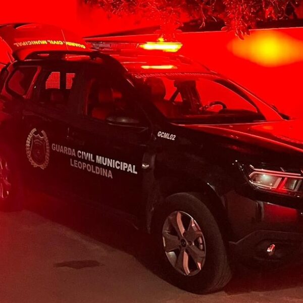 Filho ameaça a mãe e é preso pela GCM no bairro Pedro Brito em Leopoldina