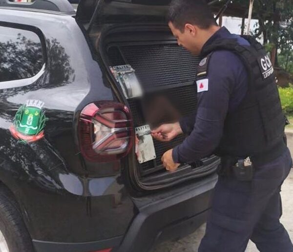 Homem com histórico de furtos volta a agir e acaba preso pela GCM em Leopoldina