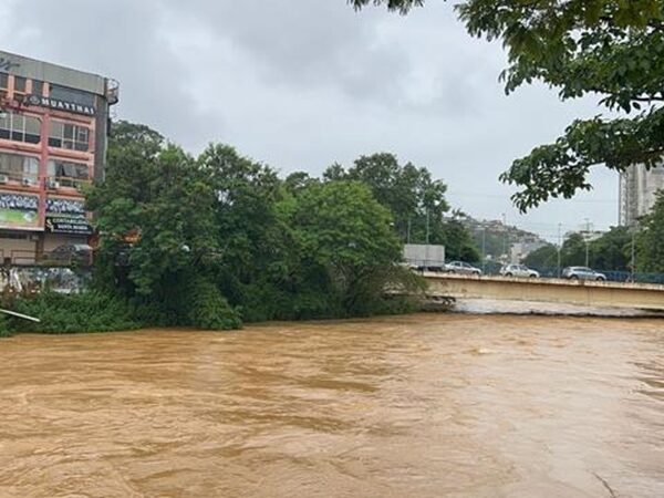 Defesa Civil monitora rios de Muriaé após elevação do nível das águas