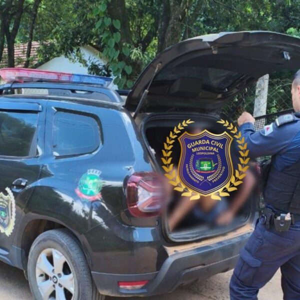 Guarda Civil prende homem após agressão e ameaças em Providência