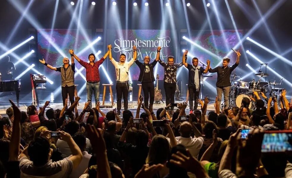 Roupa Nova traz grandes sucessos para show na Stone House em Leopoldina neste sábado