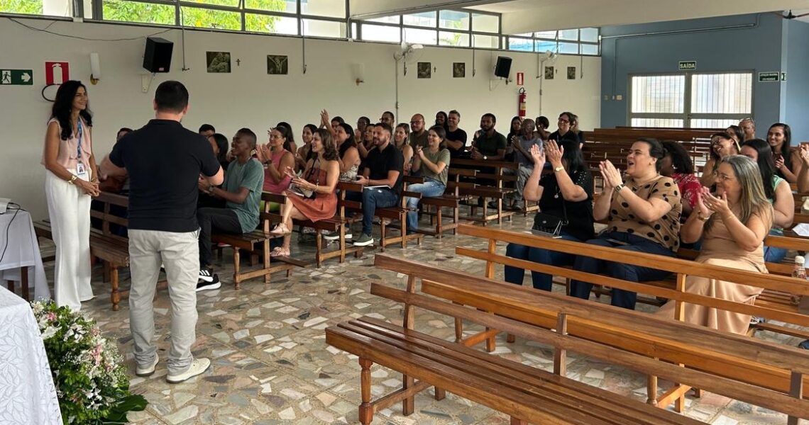 Escola SESI de Leopoldina inicia ano letivo com acolhimento a professores e funcionários