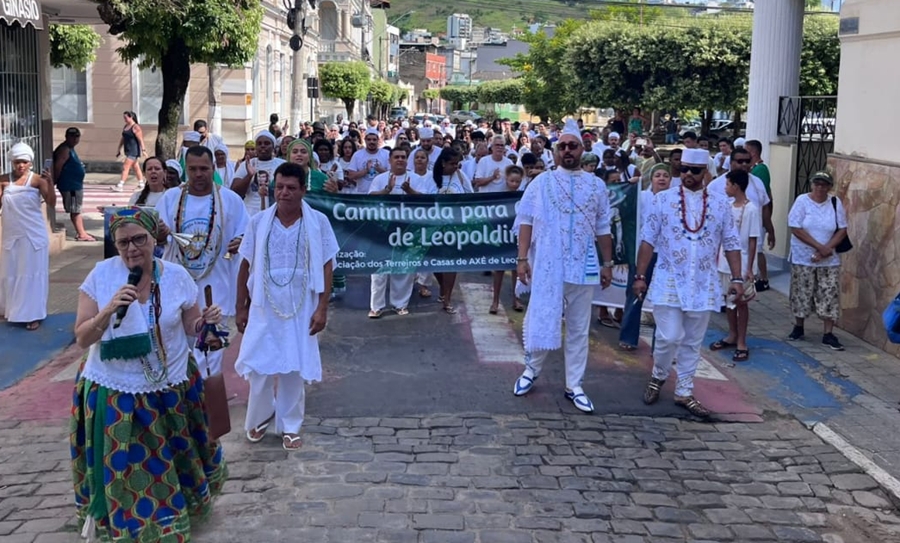 Evento em homenagem a Oxóssi reforça respeito e diversidade religiosa em Leopoldina